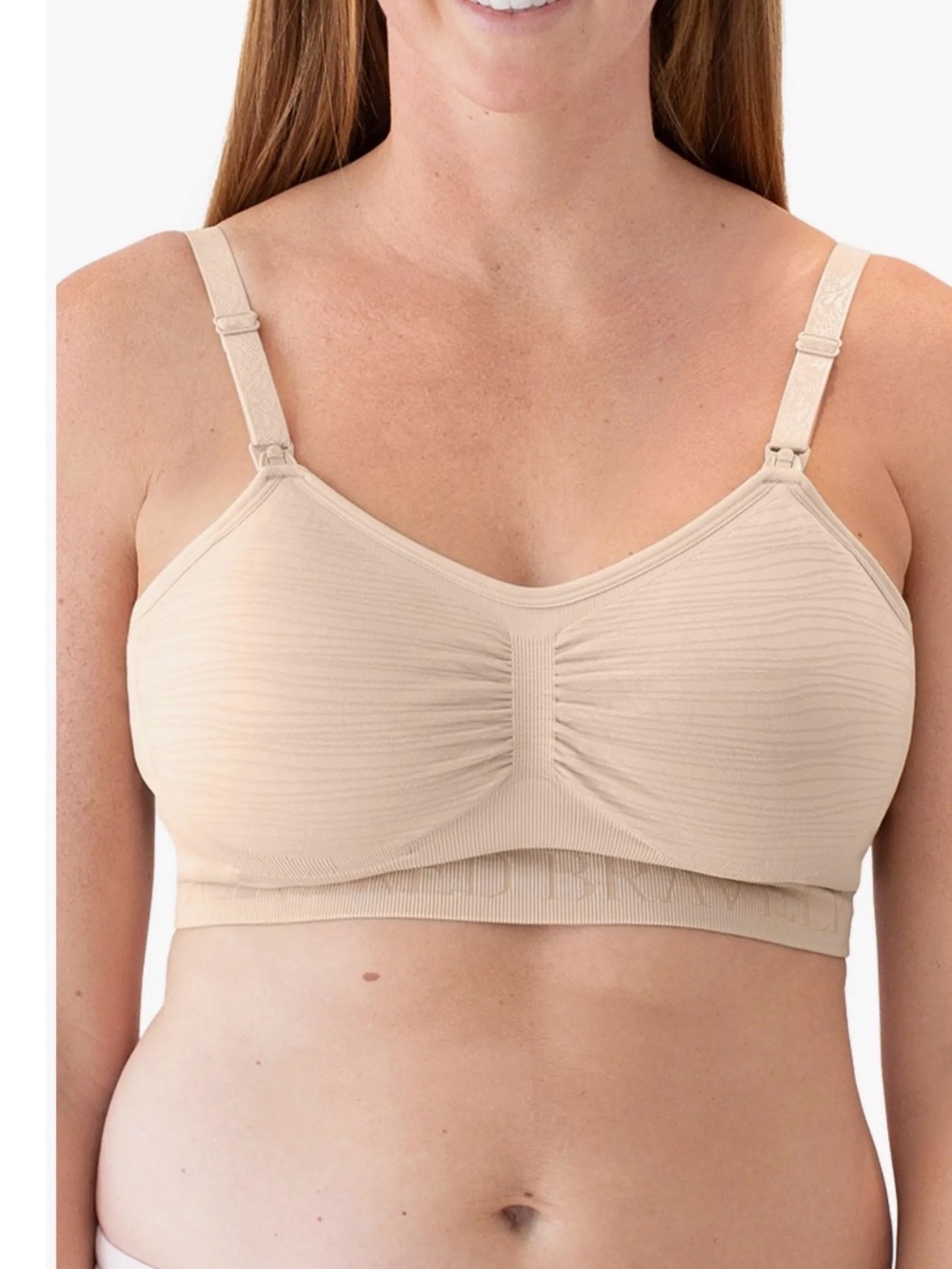 KINDRED BRAVELY Sublime Hands-Free Pumping & Nursing Bra Beige